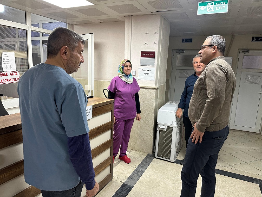 Kaymakamımız Halil DALAK Sağlık Çalışanlarının 14 Mart Tıp Bayramını Kutladı.